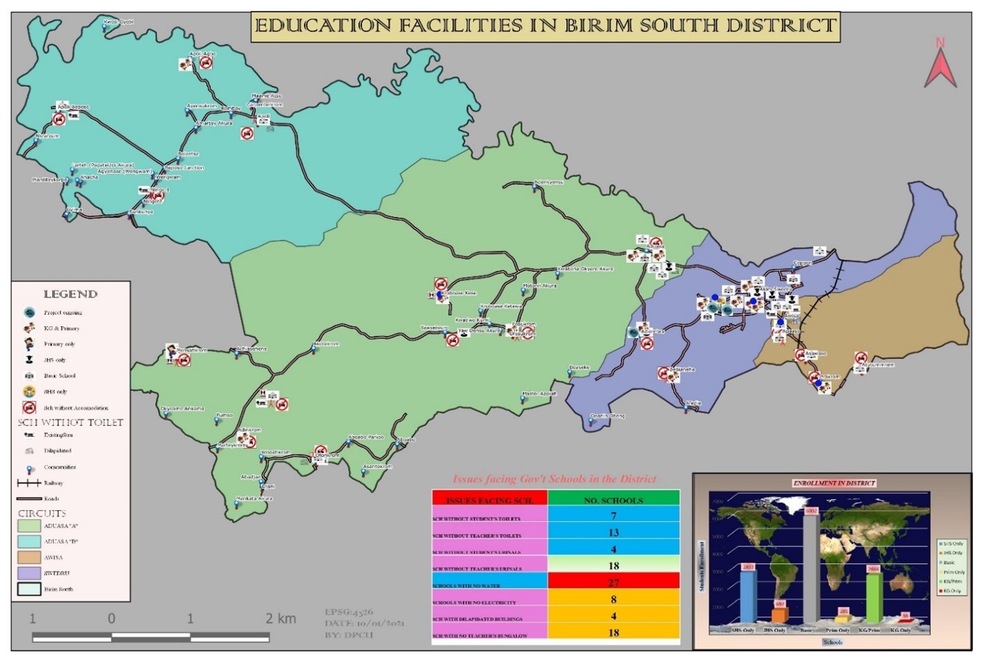 EDU FACILITIES MAP